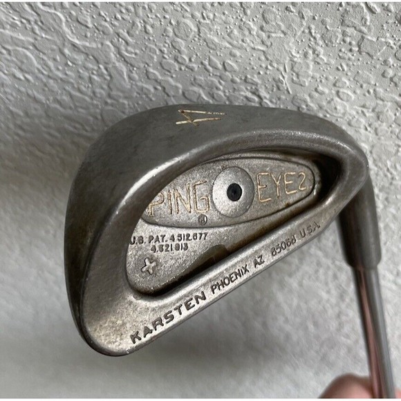 Ping Other - Ping Eye 2 Black Dot 4 Iron RH Steel Regular Shaft Karsten Golf Club USA